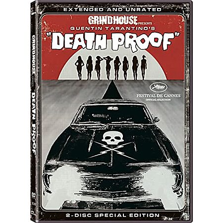 $3.49 | Death Proof: Extended and Unrated | 2-Disc Special Edition (DVD) at Amazon