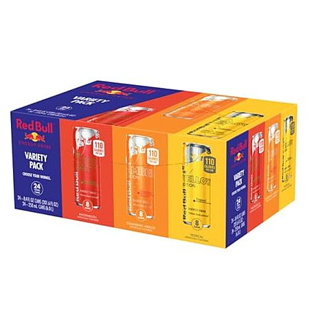 Select Accts: 24-Pk 8.4-Oz Red Bull Energy Drink (Variety Pack) $24.50 w/ S&S
