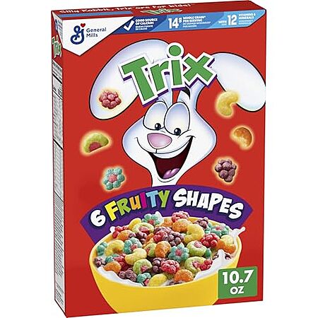 [SnS, AC] $5.37 | 3 × 10.7-Oz Trix Fruity Breakfast Cereal ($1.79 each) at Amazon