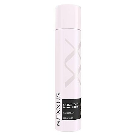 [SnS, AC] $9.19 | Nexxus Styling Spray Comb Thru Finish Flexible Hold Hairspray Powered by STYLEPROTECT Technology 10 oz at Amazon