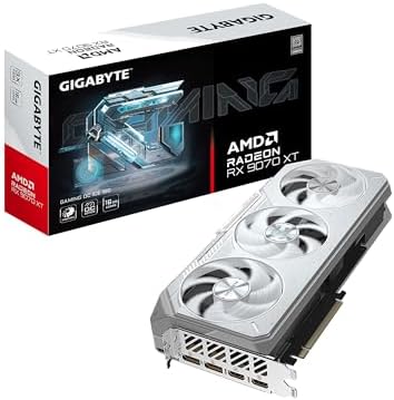 $649.99 | GIGABYTE Radeon™ RX 9070 XT Gaming OC ICE 16G Graphics Card at Amazon