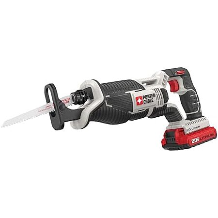 $49.50 | PORTER-CABLE 20V MAX* Reciprocating Saw, Tool Only (PCC670B) at Amazon