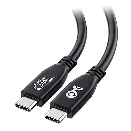 $15.99* | 4.9' Cable Matters USB-IF Certified 80Gbps 240W USB 4 Thunderbolt Cable at Amazon