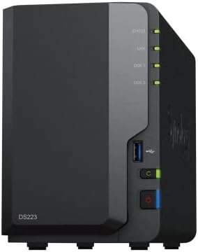 $228.12 | Synology DS223 Home & Office Backup Hub (2-Bay Diskless NAS) at Amazon