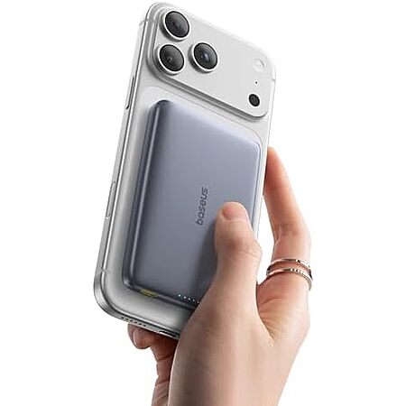 [AC] $25.99* | Baseus 10,000mAh Picogo 15W Wireless Magsafe Qi2 Portable Charger at Amazon