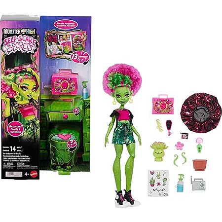 $7.53 | Monster High Self-Scare Secrets Venus McFlytrap Doll and Accessories Set at Amazon