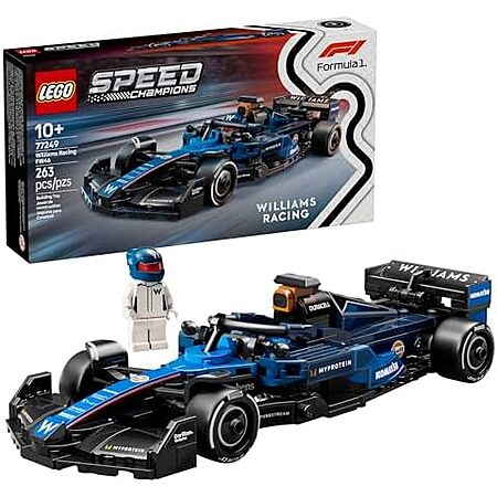 $21.59 | 263-Piece LEGO Speed Champions: Formula 1 - Williams Racing FW46 (77249, 2025) at Amazon