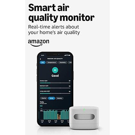 [Prime] $44.99* | Amazon Smart Air Quality Monitor at Amazon