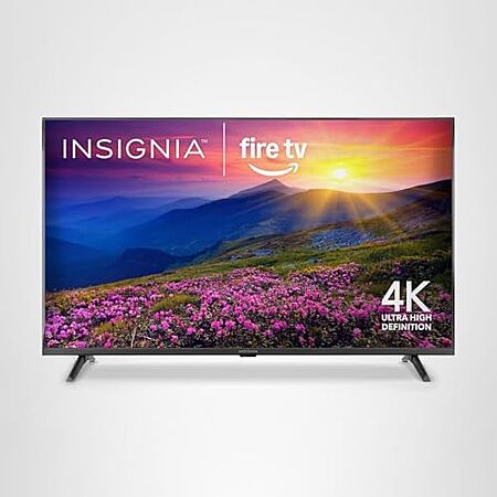 $159.99 | INSIGNIA 50" Class F50 Series LED 4K UHD Smart Fire TV, Voice Remote with Alexa at Amazon