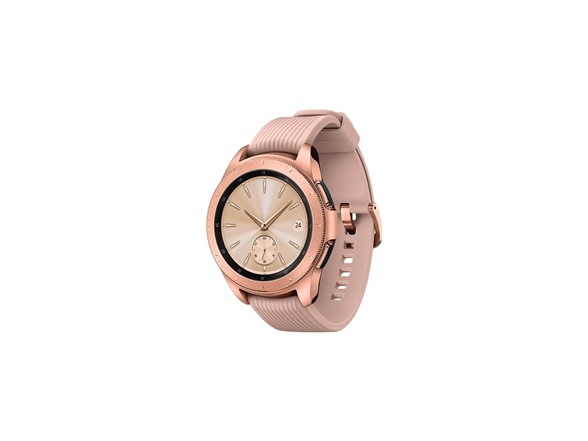 Samsung Galaxy Watch (42mm) Smartwatch (Bluetooth) Android/iOS Compatible -SM-R810 (Rose Gold) $219.99