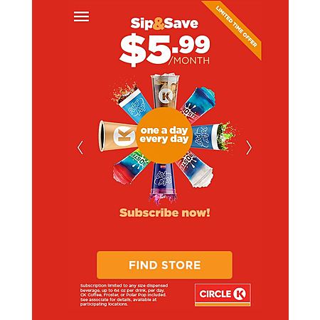 Circle K Sip Save