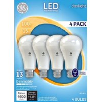 GE LED Light Bulbs 60W/10W Dimmable 4-Pack in my Walmart for $0.97