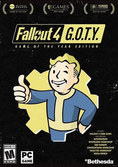 PCDD: Fallout 4 Game of the Year Edition $11.99