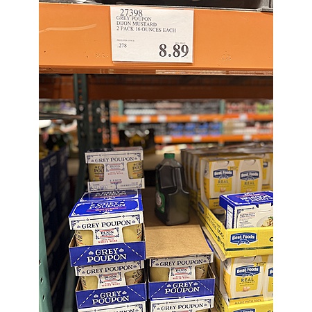 [Costco Members] Warehouse Deal - GREY POUPON DIJON MUSTARD 2 PACK 16 OUNCES EACH