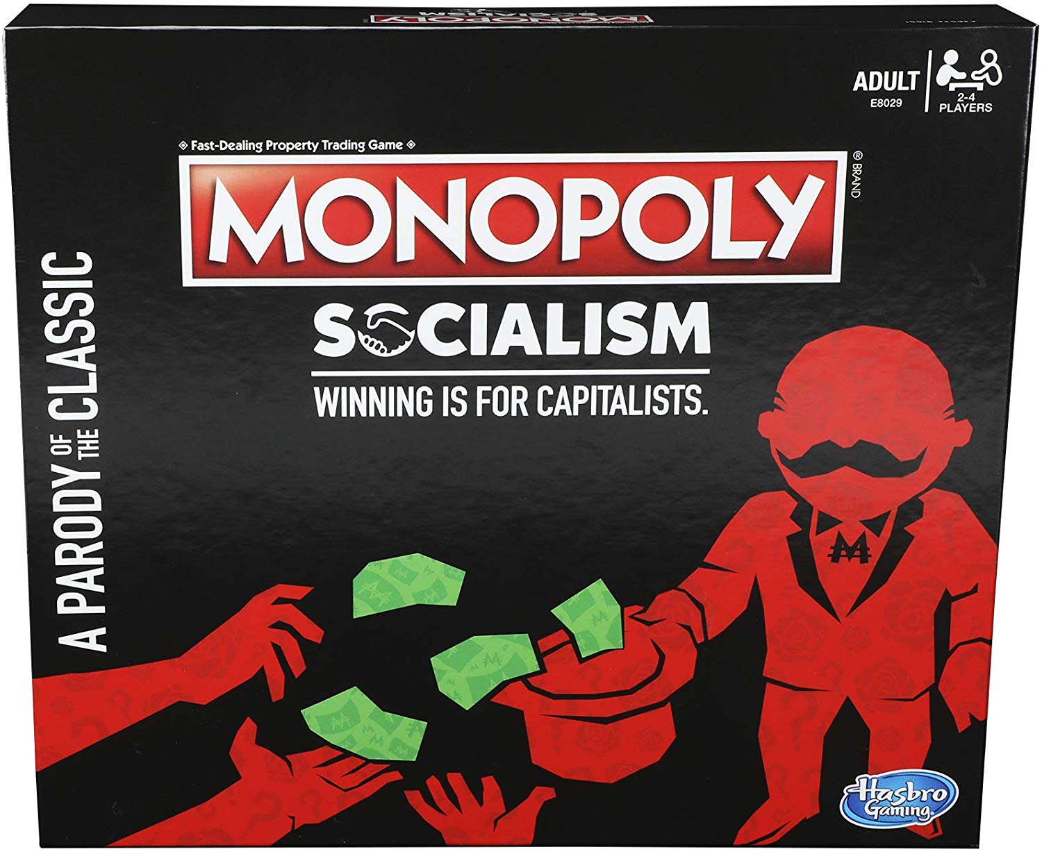 Monopoly: Socialism -- Winning is for Capitalists -- $19.99