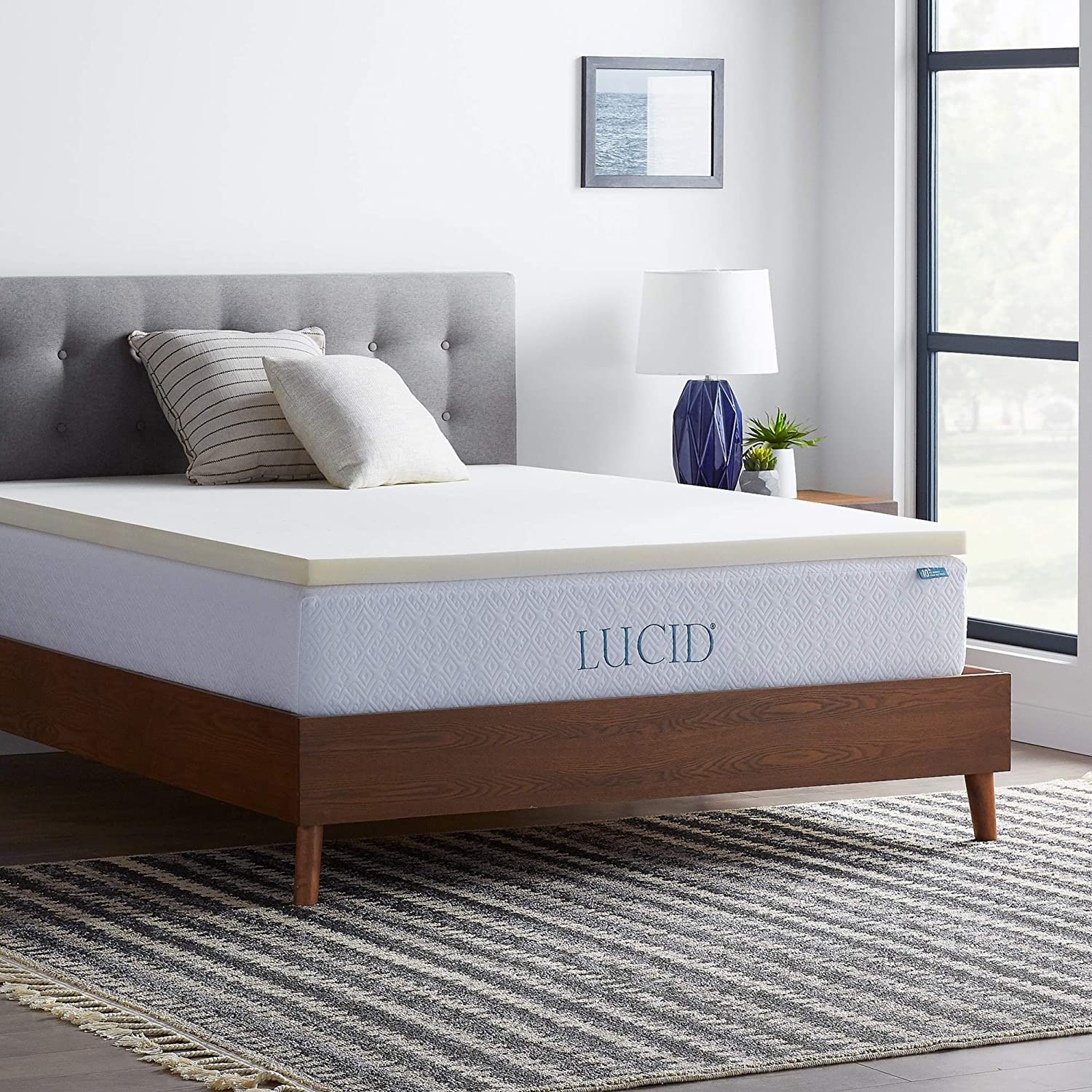 Lucid 2" Mattress Topper starting $25.15 @Amazon