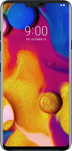LG - V40 ThinQ™ with 64GB Memory Cell Phone (Unlocked) - Aurora Black $349.99