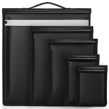 5-Pk Faraday Bags (assorted sizes) $15.60
