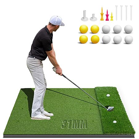 Amazon - Zonop Dual-Turf Golf Hitting Mat, 5 x 4 ft / 6 x 4 ft - $104.99-$189.98 w/ Deal