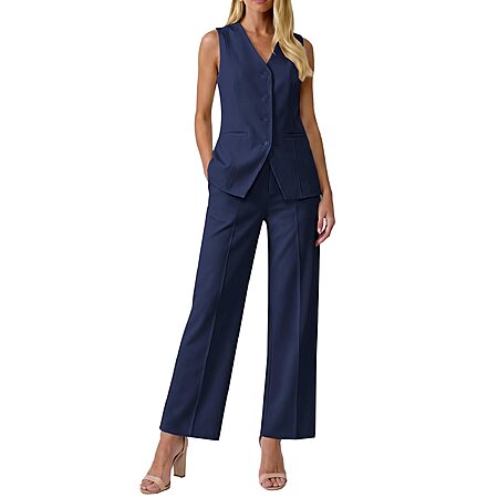 Amazon - luvamia Women's Vest & Pants 2-Piece Suit - $29.39-$31.19 w/ Code