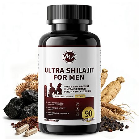 Amazon - M inch Testosterone Support 10-in-1, 90 Vegan Capsules - $10.14 w/ Code + Coupon