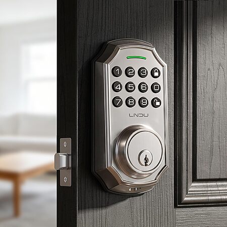 Amazon – LNDU Keypad Keyless Entry Deadbolt Lock - $26.79 w/ Code