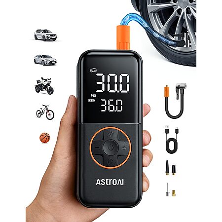 Amazon – AstroAI L4 Cordless Tire Inflator - $21.99 w/ Code