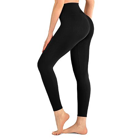 Amazon – Walifrey Women’s High-Waisted Soft Yoga Leggings - $5.93