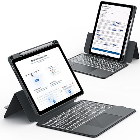 Amazon – CHESONA Rugged Keyboard Case for 10th/11th Gen iPad - $29.99–$49.99 w/ Code