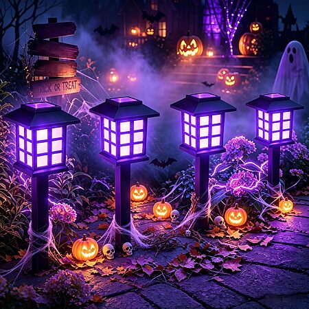 Amazon – GIGALUMI 12-Pc Halloween Solar Path Lights - $12.49 w/ Code