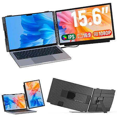 Prime Members: 15.6" FLYTOCCA FHD IPS Laptop Screen Extender $66 + Free S&H