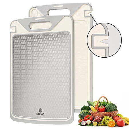 Walmart – NULAS 15.1 x 10.2-Inch Double-Sided Cutting Board w/ Knife Sharpener - $12.99 w/ Coupon