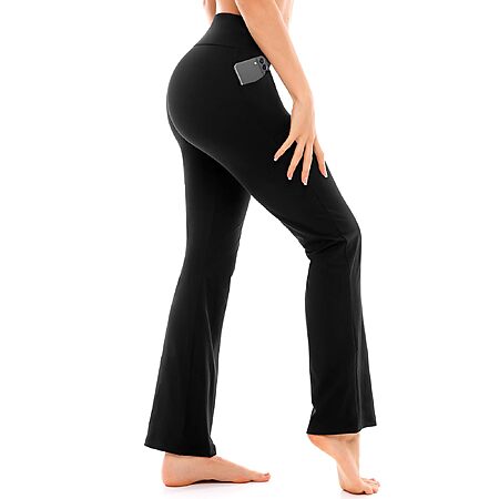 Amazon – Walifrey Women's High-Waist Flare Leggings w/ Pocket - $4.99–$6.49 w/ Code
