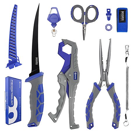 Amazon – Booms Fishing 8-Pc / 9-Pc Tool Kit - $21.99–$26.99 w/ Code