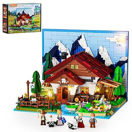 Amazon – Lumibricks Shepherd's Cottage 2265-Pc Building Set - $31.80 w ...