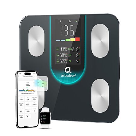 Arboleaf Smart Body Weight & Fat Scale