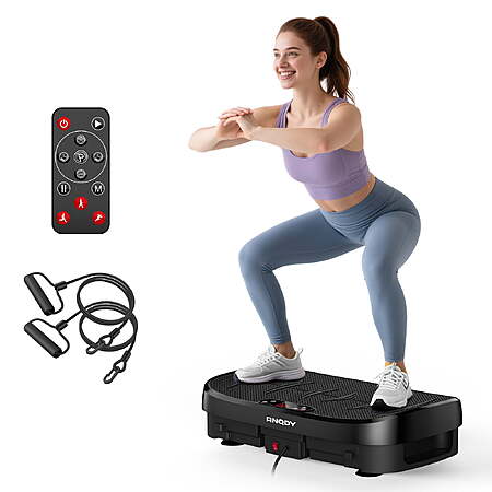 Walmart – Anqdy Vibration Plate Exercise Machine, 450-Lb Capacity