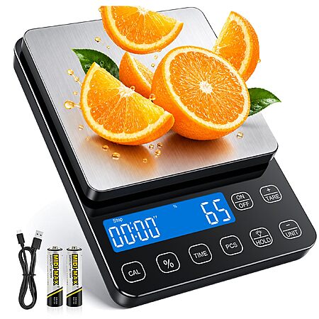 KUAIVO 0.1g Precision Digital Food Scale