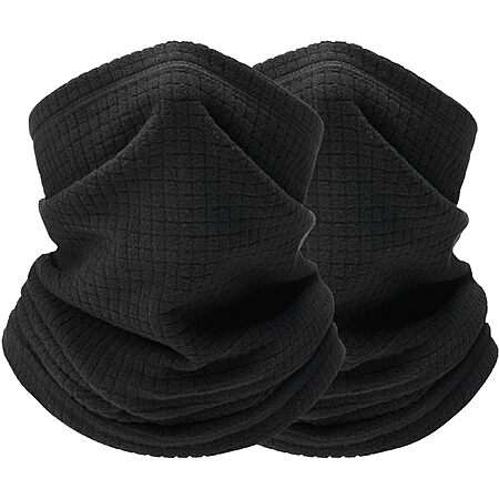 Atneato 2-Pack Thermal Neck Gaiters