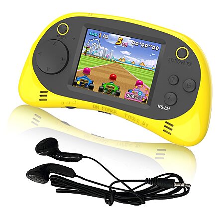 Amazon – EASEGMER 16-Bit Kids Handheld Game w/ 220 Games - $16.50 w ...