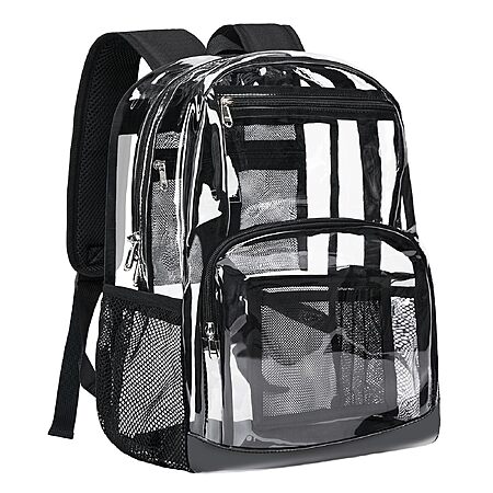 Amazon – Vorspack Clear Backpack for School, 16 inch Transparent ...