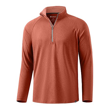 G Gradual Men's Golf Quarter Zip Pullover Long Sleeve Shirts