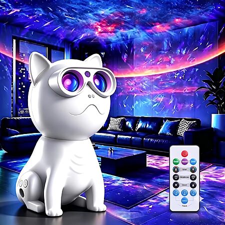 Galaxy Projector for Bedroom, Night Light for Kids Girls Gift, Room