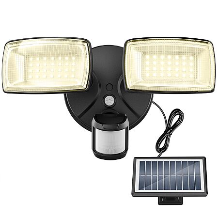 Onforu 36W Solar LED Security Lights, PIR Motion Sensor Outdoor, Yard