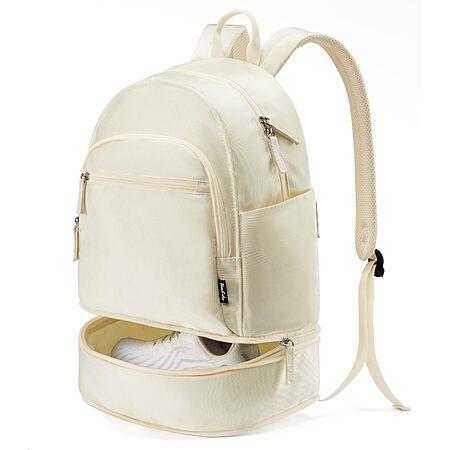 Uselike 26L Gym Backpack w/ Shoe Compartment
