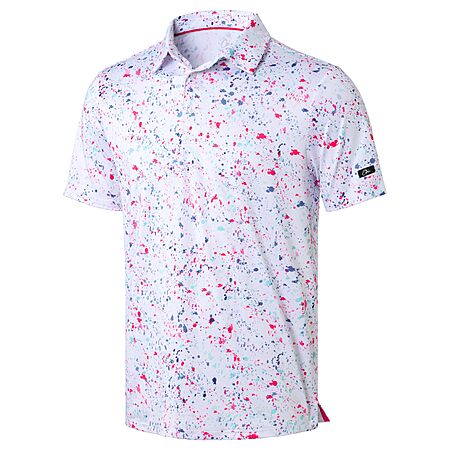 Obla Men's Dry Fit Golf Polo Shirts (Various) $14