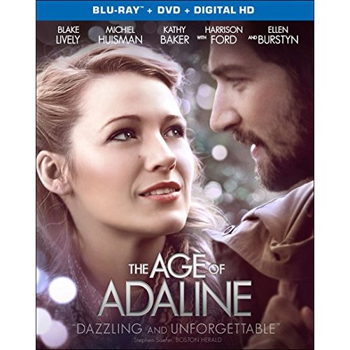 The Age Of Adaline [Blu-ray + DVD + Digital] $6 + free shipping w/ prime or $25+