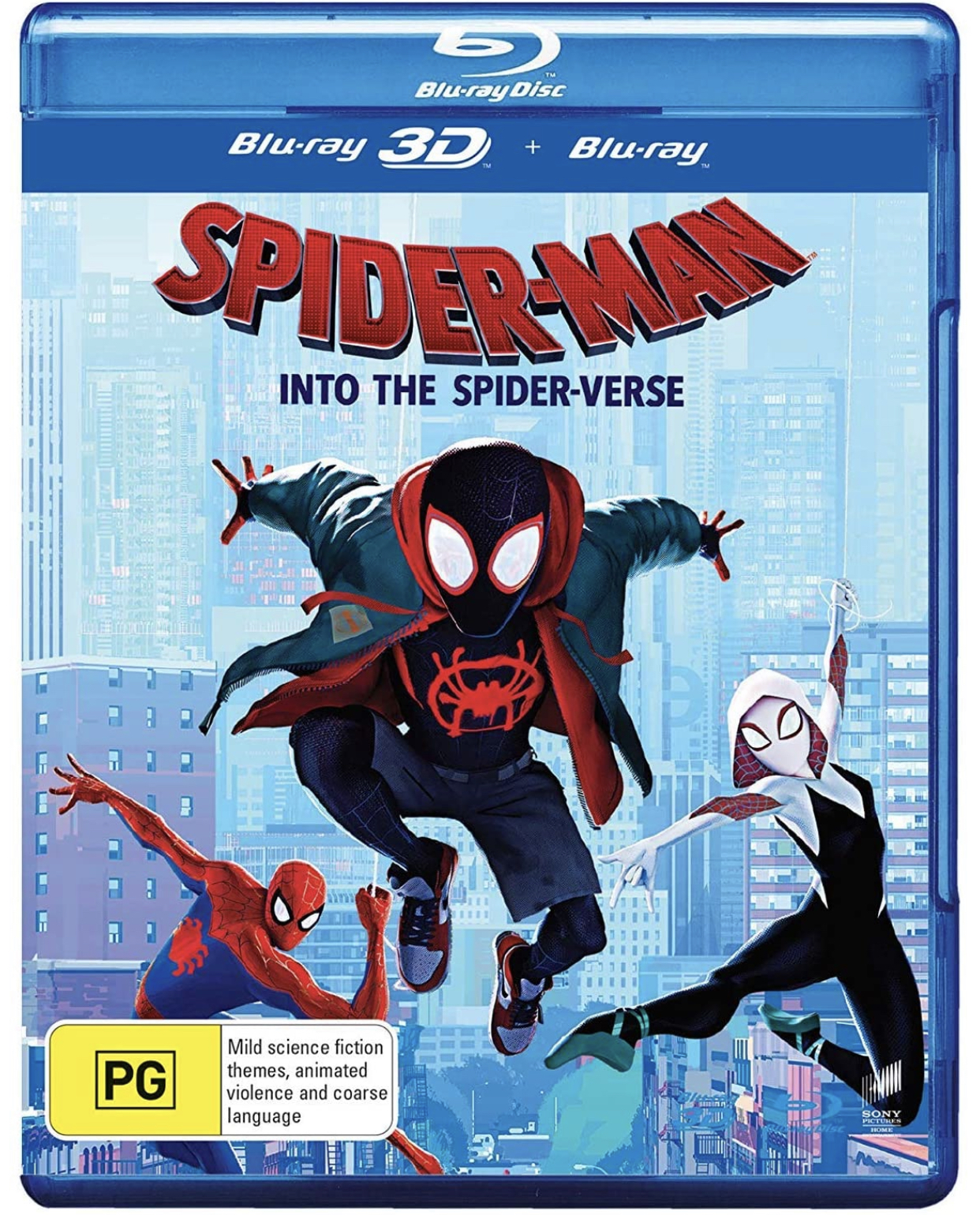Spider-Man: Into the Spider-Verse 3D (Blu-ray 3D/Blu-ray) Region-free $19.99