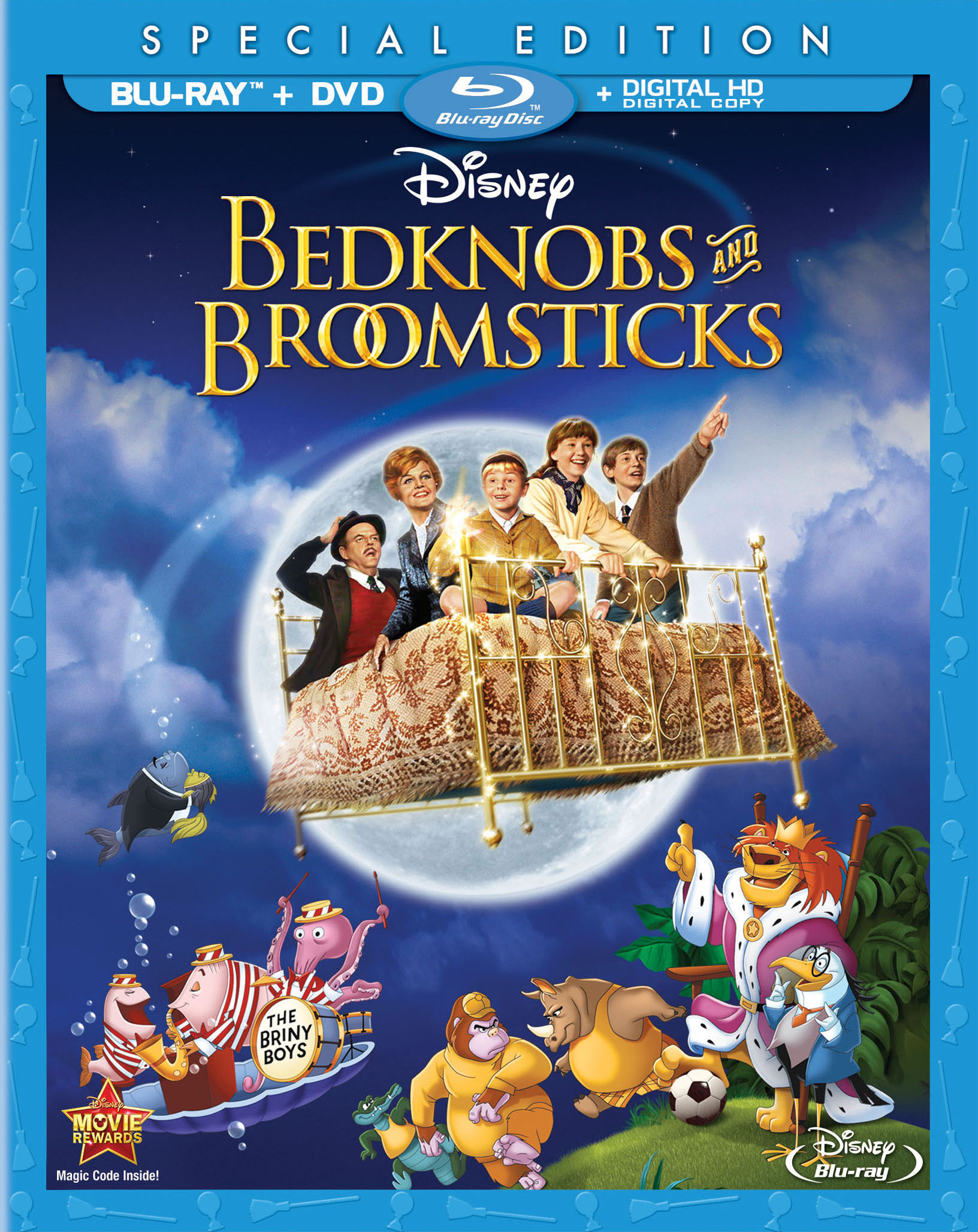 Bedknobs And Broomsticks Special Edition [Blu-ray + DVD + Digital] $10.46 @ Amazon