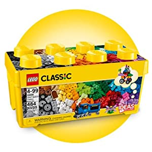 LEGO Classic Medium Creative Brick Box 10696 $22.79 AC @ Amazon